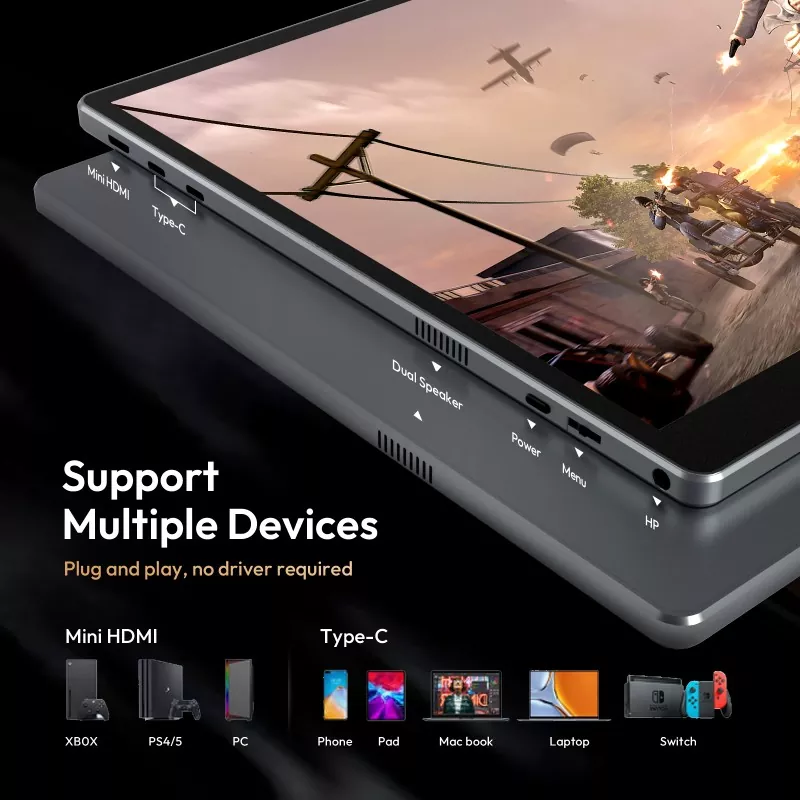 வேலை மற்றும் பயணத்திற்காக 16 இன்ச் 1200P போர்ட்டபிள் மானிட்டரை ஏன் தேர்வு செய்ய வேண்டும்?